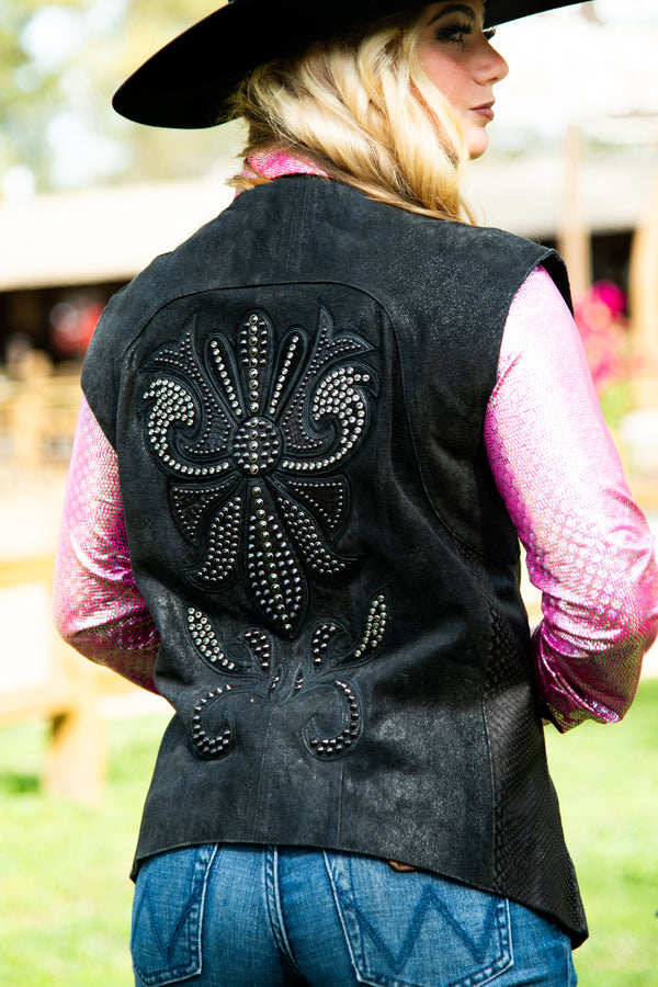 Kippy's Couture Custom Made Vest-Black