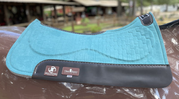 Classic Equine Suede Top Zone Saddle Pad