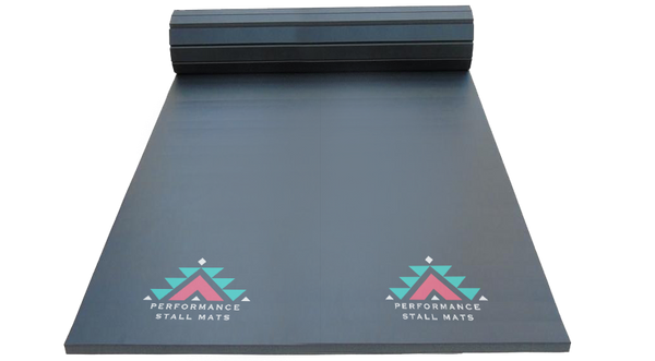 6x9 Portable Stall Mat Kit Grey