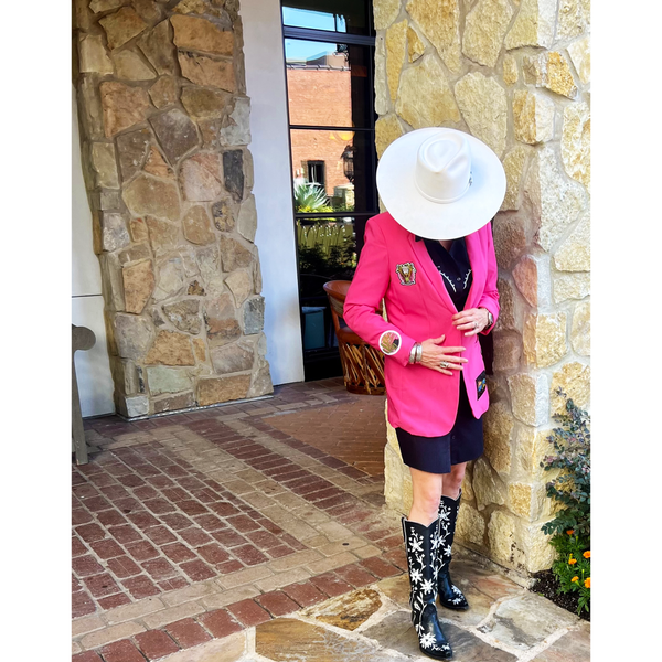 One Pretty in Pink Cowgirl Blazer