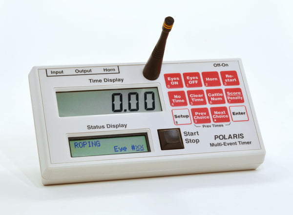 Polaris Arena Timer Complete Rodeo & Roping Set Up- with 10" Display
