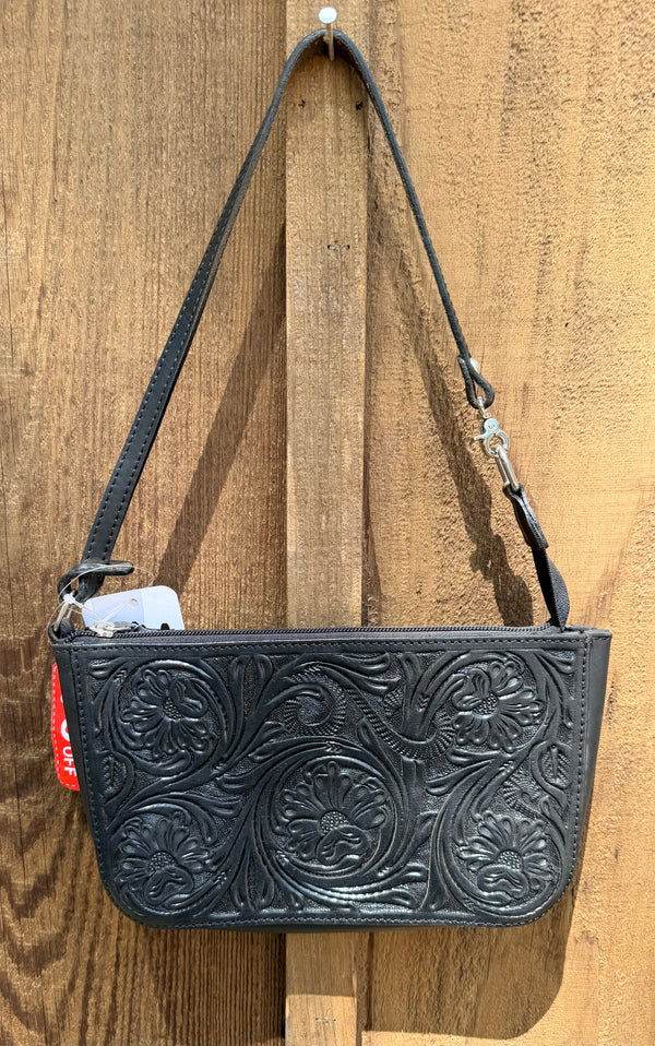 RAFTER T TOOLED BLACK CLUTCH