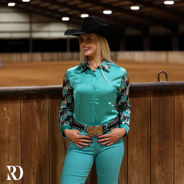 BRONC BUSTER SATIN PERFORMANCE RODEO SHIRT