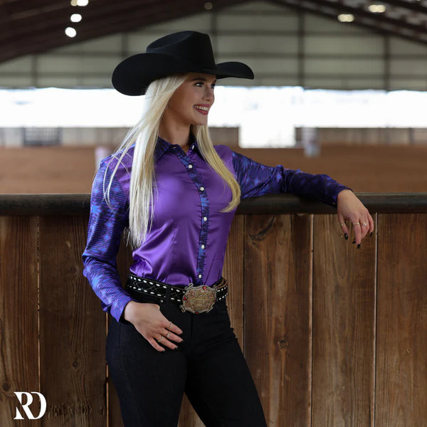 LEXIE 2.0 SATIN PERFORMANCE RODEO SHIRT