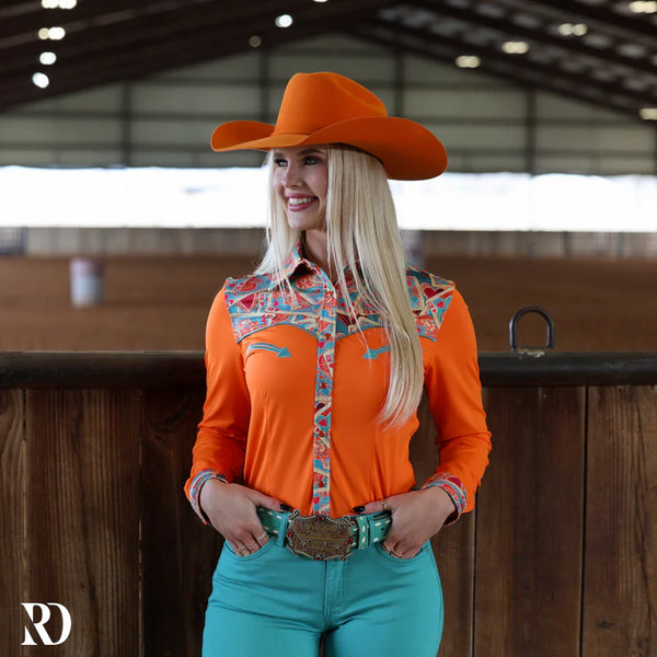 QUEEN OF HEARTS RODEO PERFORMANCE RODEO SHIRT