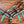 Load image into Gallery viewer, Cheetah &amp; Tiffany Blue w/Cross Stitch
