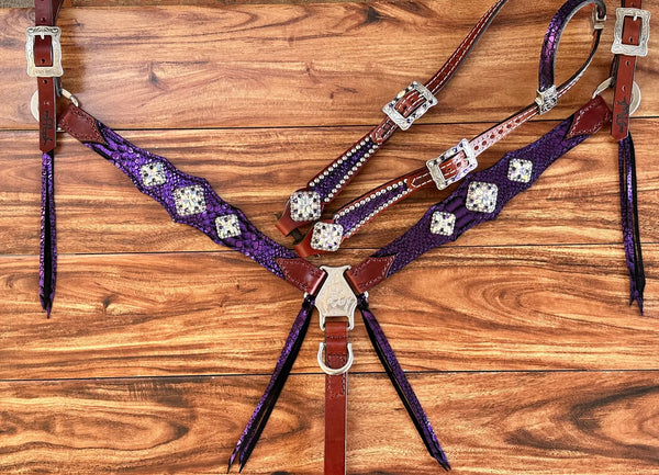 Rockin Wilson Purple Mystic with Purple Tassels