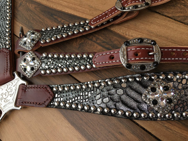 Rockin Wilson Silver Mystic Single Layered Leather