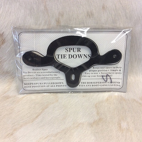 RUBBER SPUR TIE DOWN STRAP