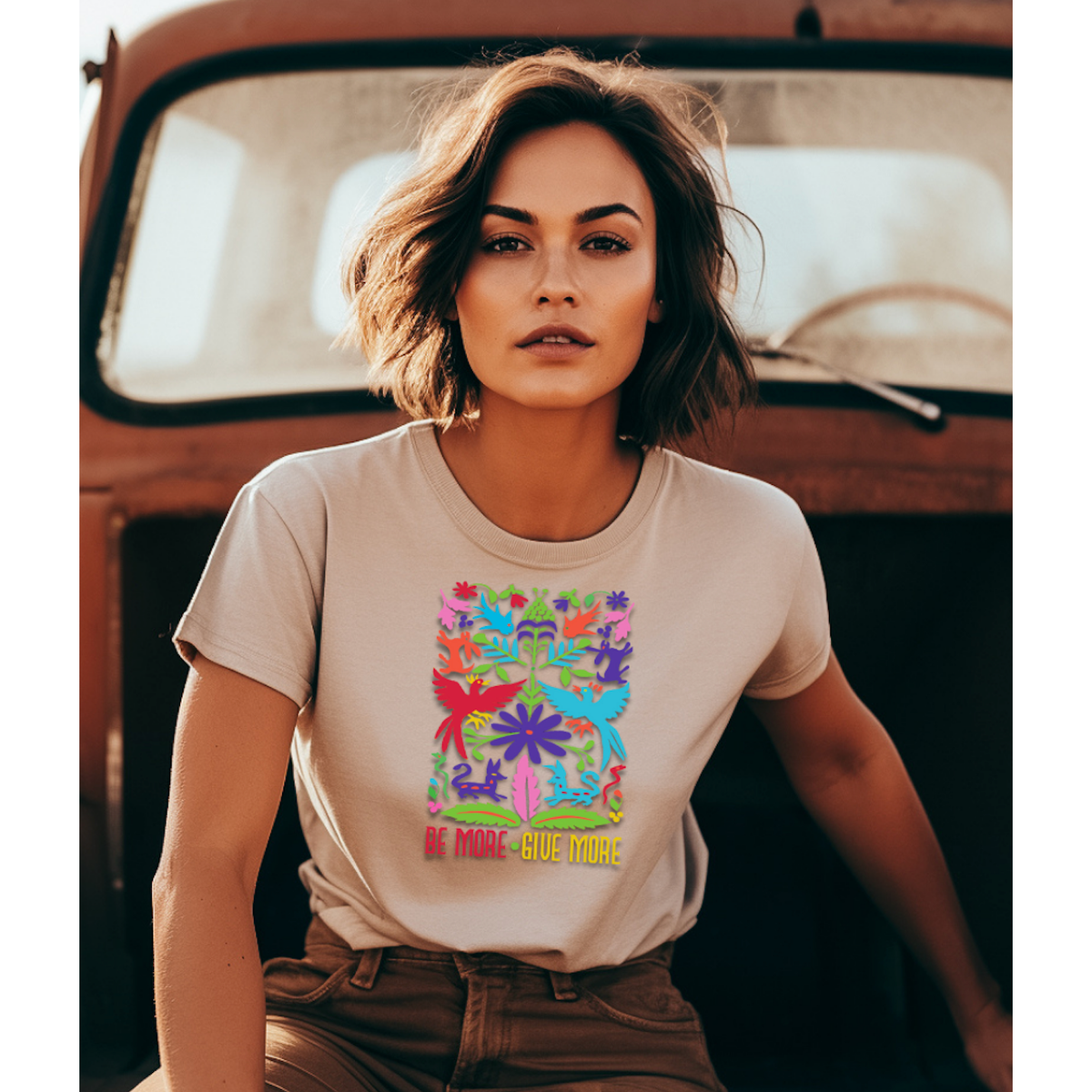 Be More Give More Unisex Jersey Short Sleeve Tee – Josey Western Store