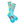 Load image into Gallery viewer, Take the Risk Turquoise Performance Boot Socks
