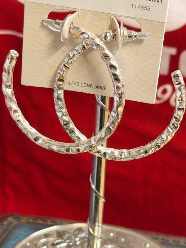 Silver Hoop earrings