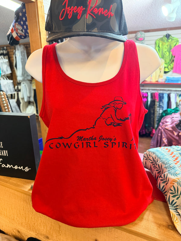 MARTHA JOSEY COWGIRL SPIRT TANK