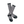 Load image into Gallery viewer, The Cowboy- Grey Performance Boot Socks
