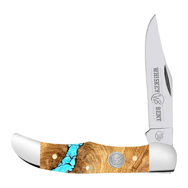 Turquoise River Mini Hunter Knife