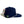 Load image into Gallery viewer, White Lucky Trio Patch 7 Panel Hat with Rope - Navy
