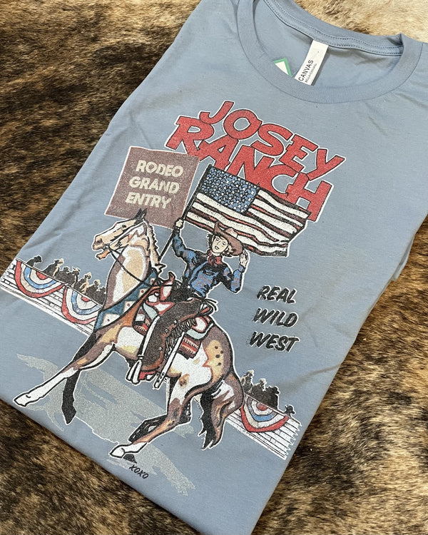 XOXO Josey Ranch Vintage "Denim" T-Shirt
