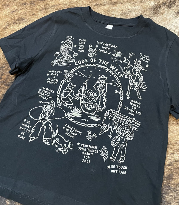 XOXO Code of the West Boxy T-Shirt