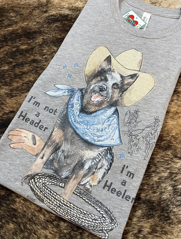 XOXO I'm a Heeler T-shirt