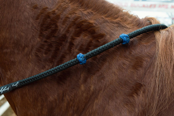Jerry Beagley Lifter Reins w/ Colored Knots