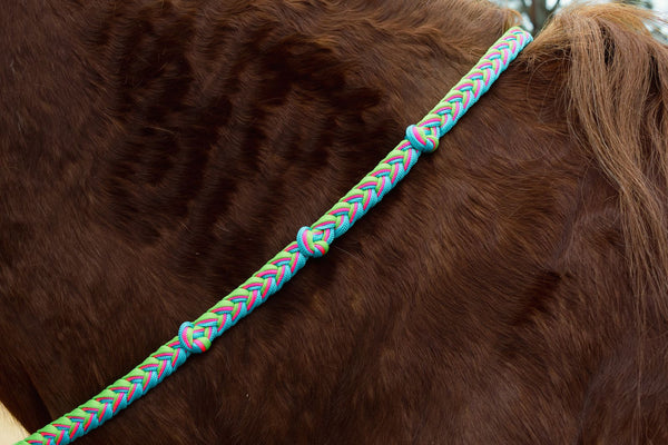 Josey Original Knotted Barrel Reins- 3 Color