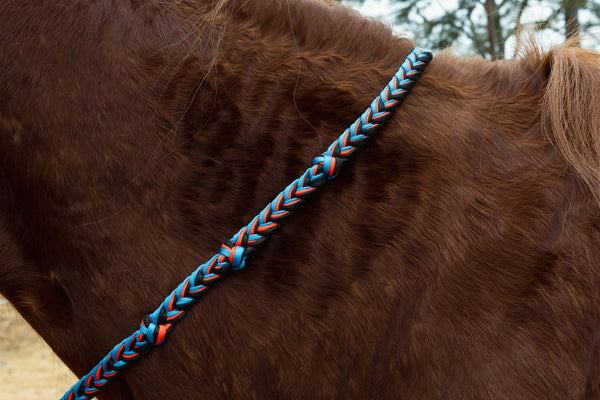 Josey Original Knotted Barrel Reins- 3 Color