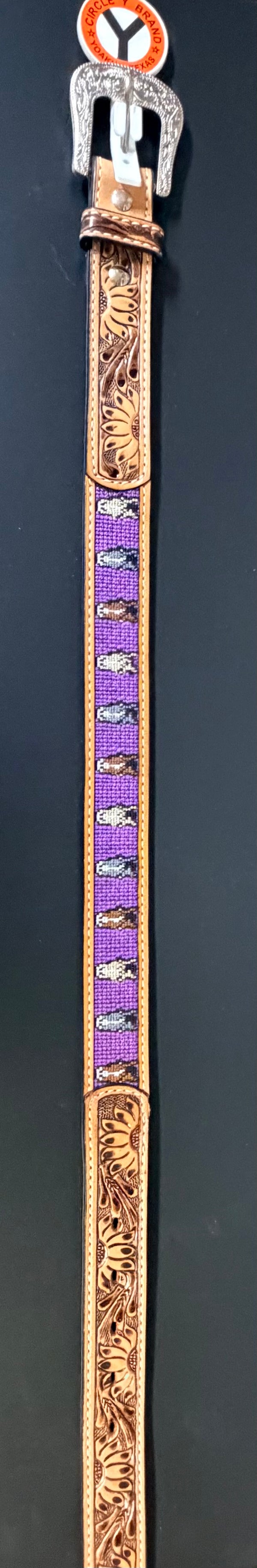Circle Y Youth Belt 22"