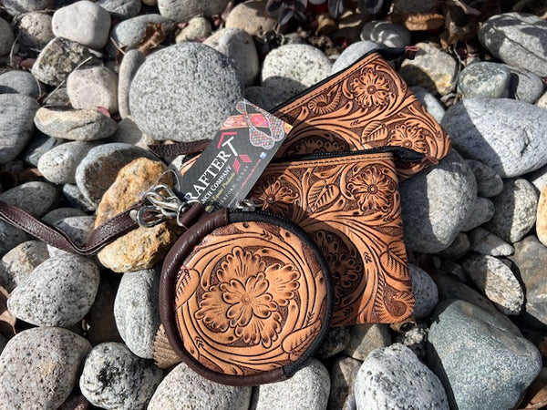 Rafter T Coin Purse Trio