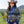 Load image into Gallery viewer, Aztec Denim Jersey Pullover Button Up in medium stretch
