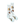 Load image into Gallery viewer, Cosmic Cowgirl Light Blue Performance Boot Socks
