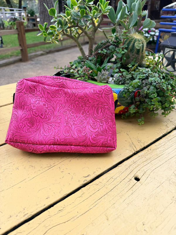 R&M Embossed Pommel Bag