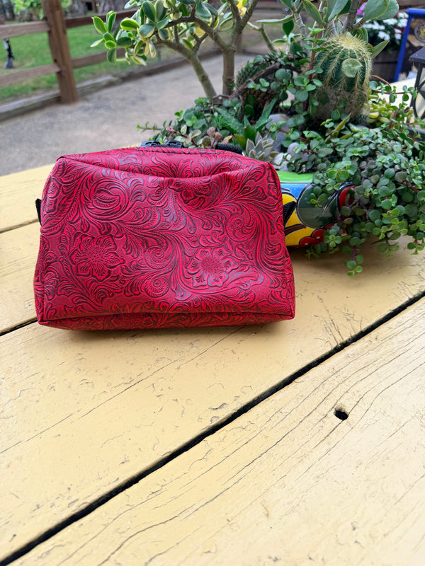 R&M Embossed Pommel Bag