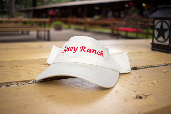 Josey Ranch Custom Visor