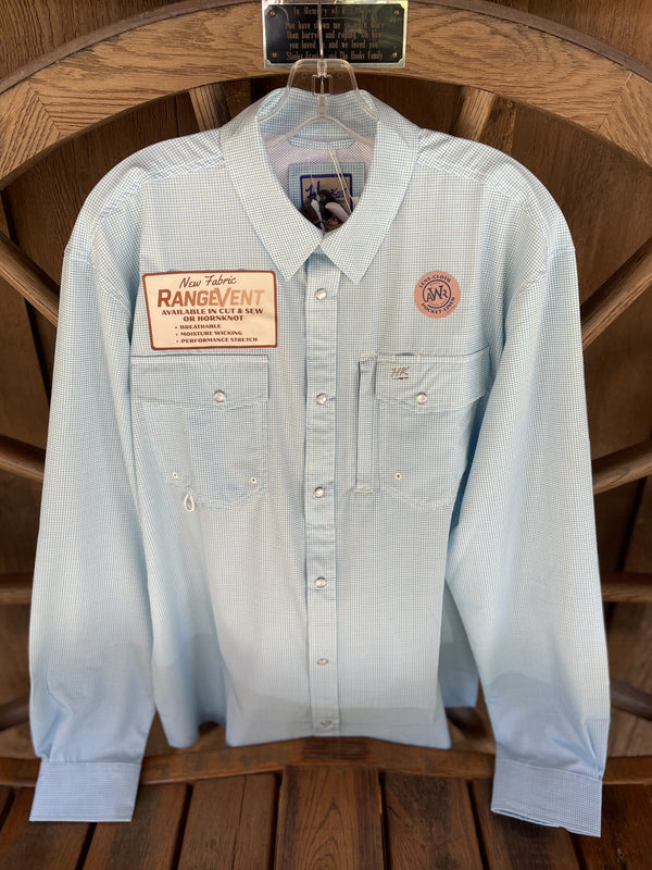 Horn Knot RangeVent Mens Rodeo Shirt by Brand Cowboy