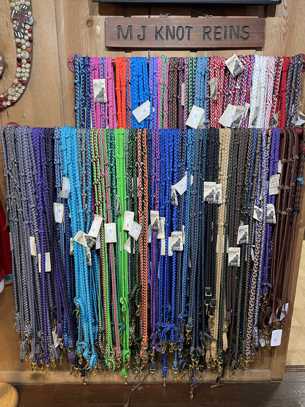 Josey Original Knotted Barrel Reins