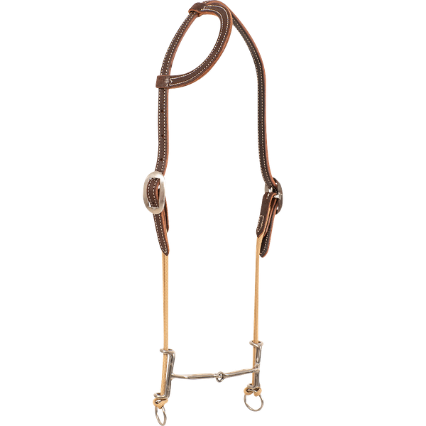 Classic Equine Loomis One Eared HS with Draw Gag Bit