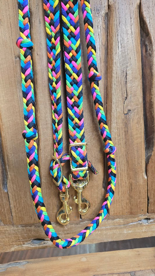 Jerry Beagley round Braided Knot Reins