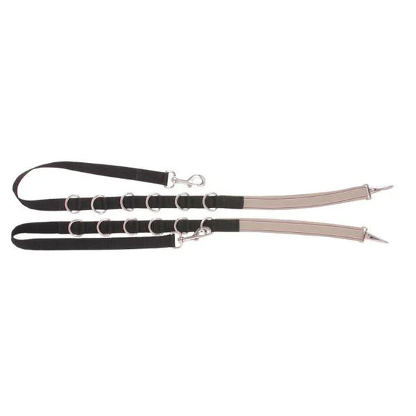 JT NYLON ELASTIC SIDE REIN W/ RINGS