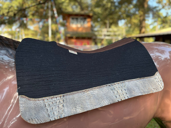 5 Star Black 30x30 3/4" flex Fit Pad with Grey Croc