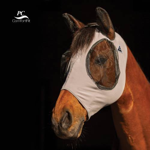 PC Comfort Fit Fly Mask -Charcoal