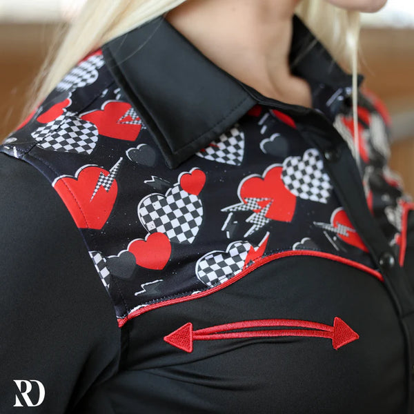 YOU LOOK LIKE YOU LOVE ME PERFORMANCE RODEO SHIRT