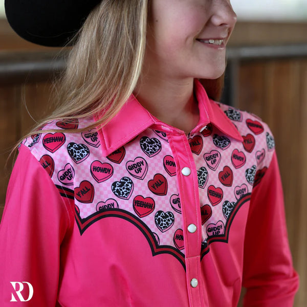 *YOUTH* COWGIRL CONVERSATIONS RODEO SHIRT