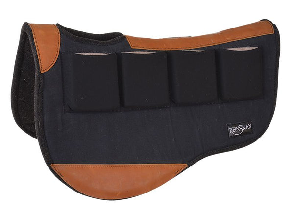 Reinsman Multi-Fit 4 Ranch Pro Square Contour Wool Pad