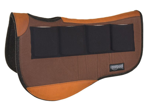 Reinsman Multi-Fit 4 Ranch Pro Square Contour Wool Pad