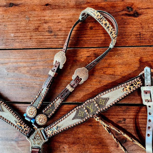 Straight Up Punchy LV Tack Set – RockedCouture