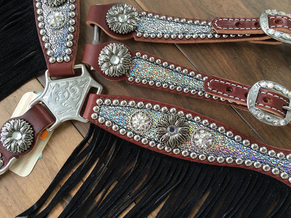 Rockn' Wilson's Black & Silver Iridescent Ice