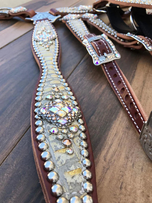 Rockn' Wilson's Cream Gator w/ Silver