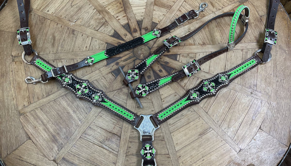 Rockn' Wilson's Neon Green w/ Black