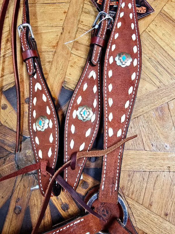 Circle Y Savannah Roughout Tack Set