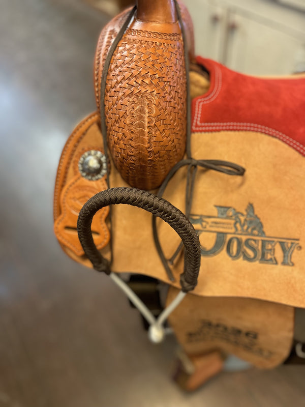 Jerry Beagley Single Rope Noseband w/ Paracord Hanger
